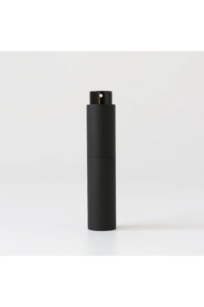 1Pc Black 1Pc Plastic 10ML Perfume Spray Bottle Mini Cologne Refillable Atomizer Decanter Travel Ess
