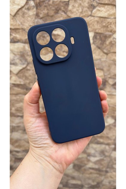 Xiaomi Mi 15t Pro Compatible Silicone Shock-Absorbing Classic Protective Rubber Case