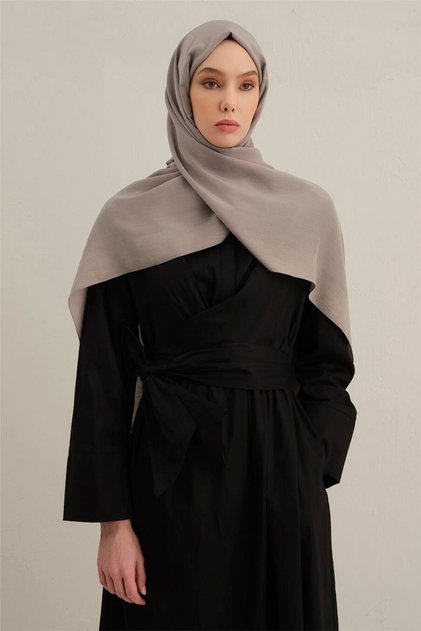 Plain Shawl - Milk Coffee
