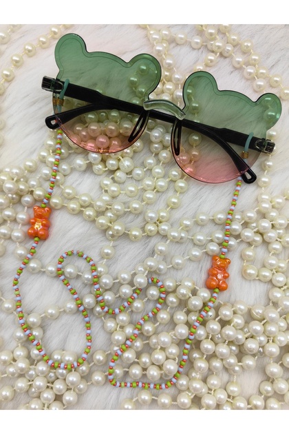 Children's Glasses Chain with Bear Design Gift Children's Glasses Chain Glasses Accessory