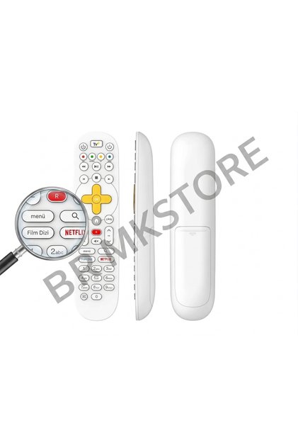 TURKCELL TV PLUS NETFLİX TUŞLU KUMANDASI x56