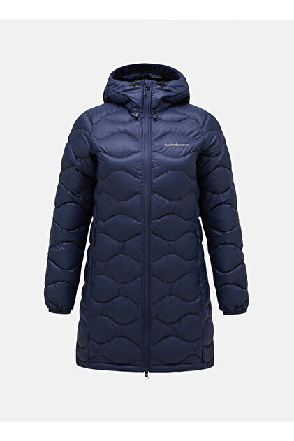 Peak Performance Lacivert Kadın Kapüşon Yaka Mont G79627010_W