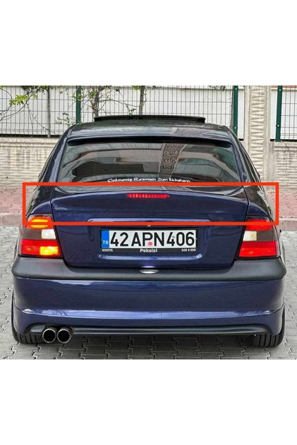 Opel vecrta b GT spoyler ışıksız boyasız