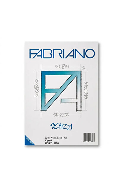Sketchbook Single Sided Block Pasteable A2 60 Sheets