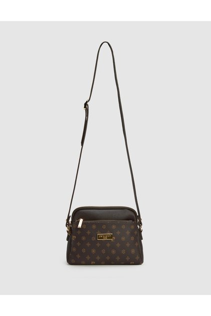 Brown Crossbody Bag 50334303-Vr029