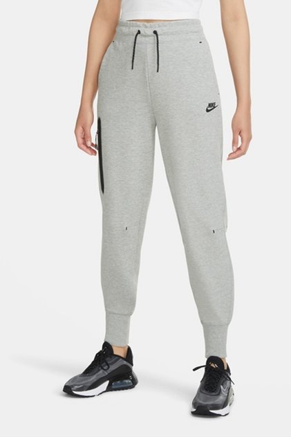 Sportswear Tech Fleece Trousers Kadın Gri Eşofman Altı