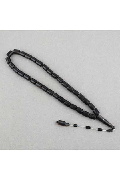 Buffalo Horn Cut 10X13Mm Prayer Beads