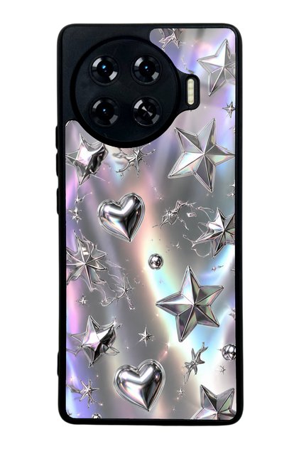 Tecno Spark 20 Pro Plus Chrome Star Dream Design Glossy Phone Case