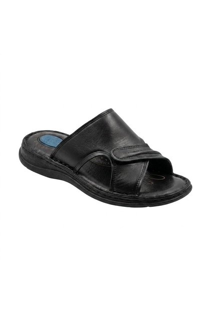 Emr Men's Genuine Leather Orthopedic Sole Men's Slippers