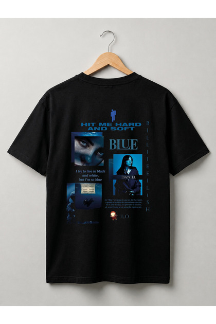 Grafftee Clothing Billie Eilish Tasarımlı %100 Pamuklu Unisex