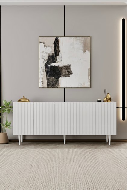 Capella MDF 5 Kapaklı Konsol 180 cm