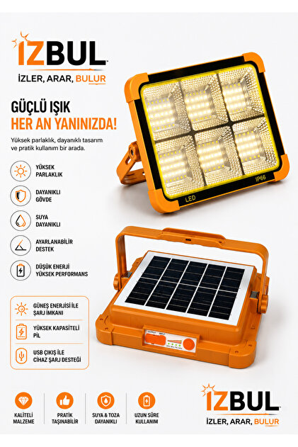 Petrix PETRİX 230529 ŞARJLI SOLAR LAMBA 32 ledli 2 kademe - Fiyatı