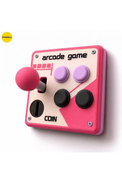 Retro Arcade Işık Anahtarı Kapağı