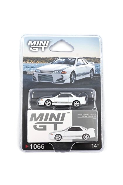 mini gt Nissan Skyline GT-R R32 VeilSide Combat C-I White 1:64