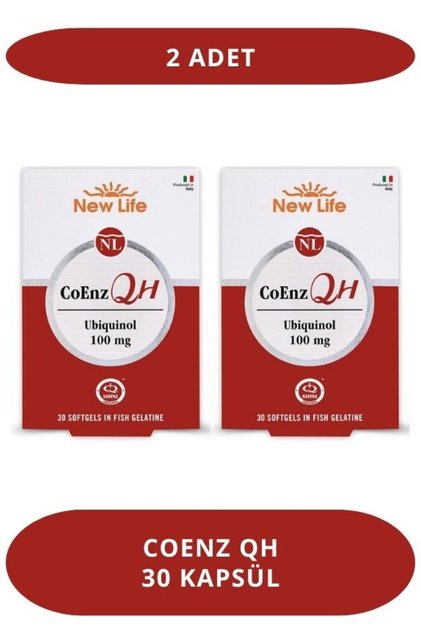 CoenzQH 30 Softjel (2 Adet)