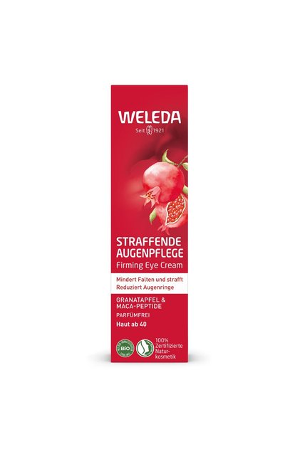 Cremă de ochi pentru fermitate cu Pepeni roșu și Peptide de Maca 12 ml