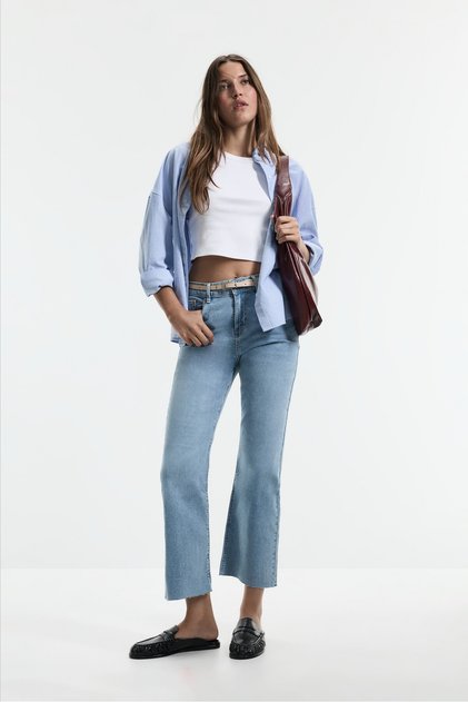 Mini çan paça jean