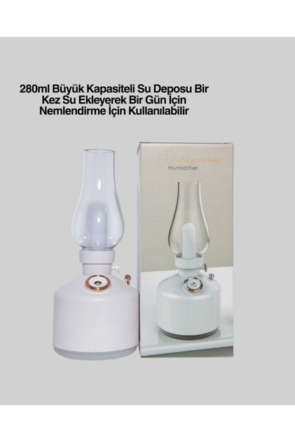 Aconcept Wireless Retro Steam Machine Gas Lamp Design (230518) Led Diffuser