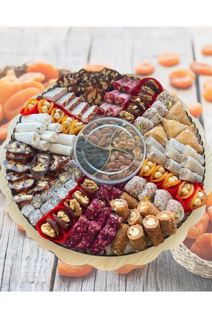 Hediyelik Kayısı Çerez Ve Lokum Paketi