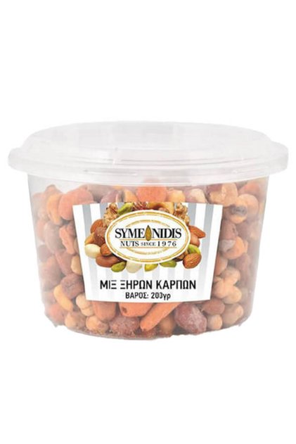ΣΥΜΕΩΝΙΔΗΣ MIX ΞΗΡΩΝ ΚΑΡΠΩΝ 200gr.