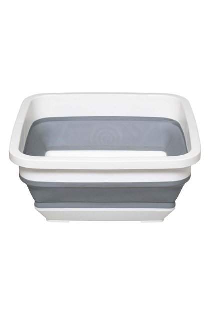 Găleată retractabilă 8L - Alb, Gri