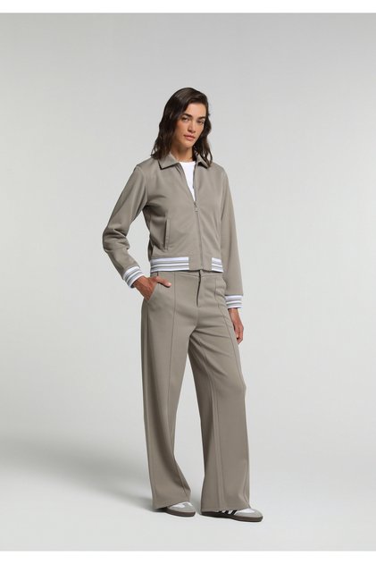 Regular Fit Mid-Waist Straight Women's Sweatpants