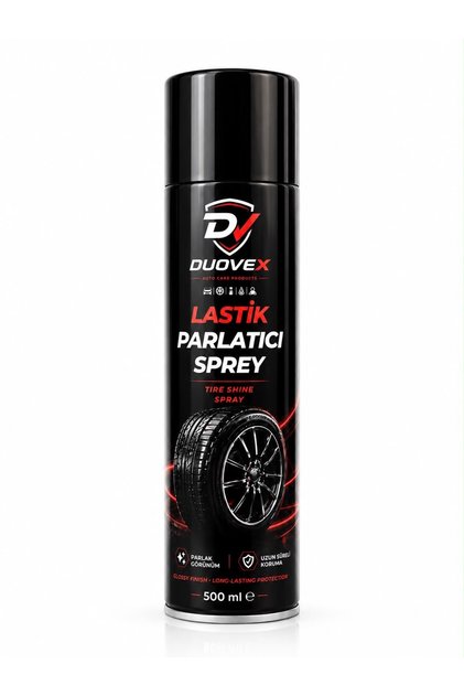 DUOVEX LASTİK PARLATMA SPREYİ 500 ml