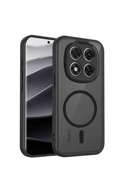Redmi note 15 Pro 5G Black Case For Xiaomi Redmi Note 15 Pro 4G 5G Note 15 Pro+ Wireless Charging So