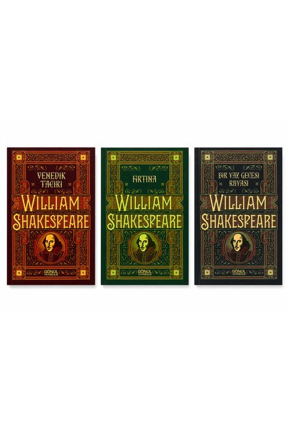 Wıllıam Shakespeare Seti (Fırtına-Venedik Taciri-Bir Yaz Gecesi Rüyası