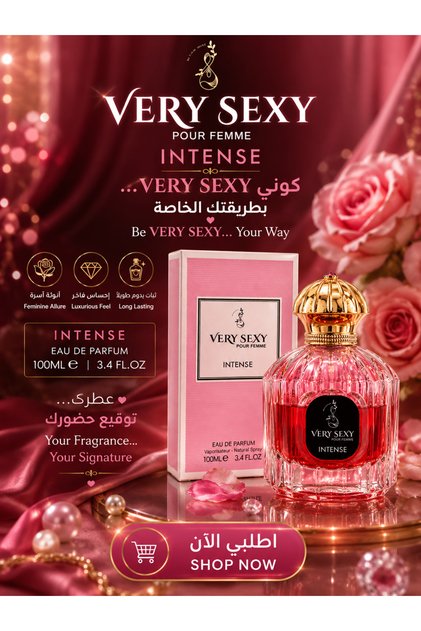 VERY SEXY Perfume for Women Eau De Parfum Sexy Lady Fragrance Spray Long Lasting Smell 100ml