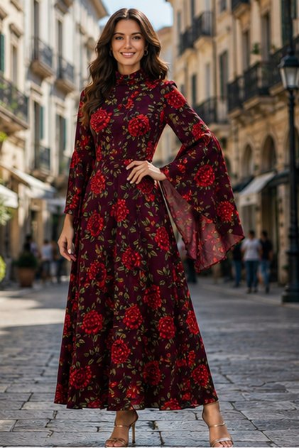 Ladies Long Dress