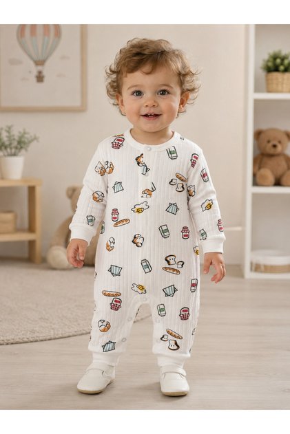 Breakfast Theme Baby Romper 35004