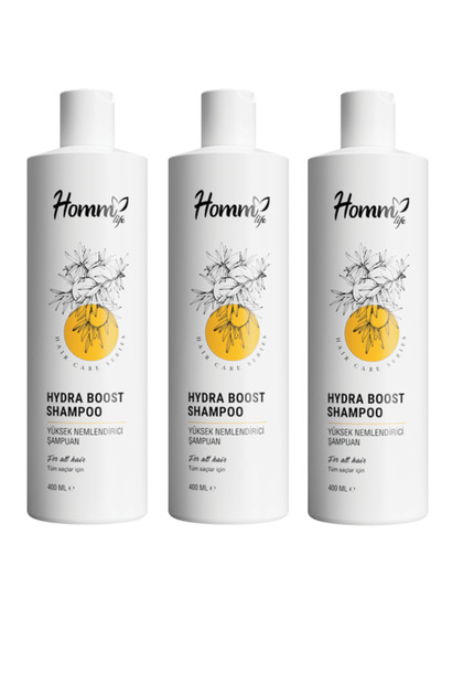 Homm Life Hydra Boost / Amino Acid Shampoo 400 ml - 3 Pieces