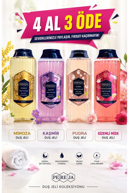 Karma Natural Olive Oil Shower Gel 4X500 ml Set-3