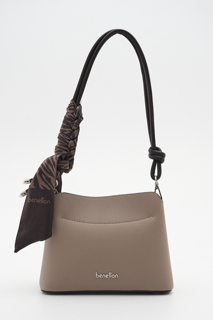Benetton Women's Shoulder Bag Mink-Brown Bnt1947
