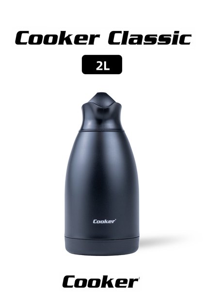 Classic 2 Liter Stainless Steel Thermos Black Ckr2040