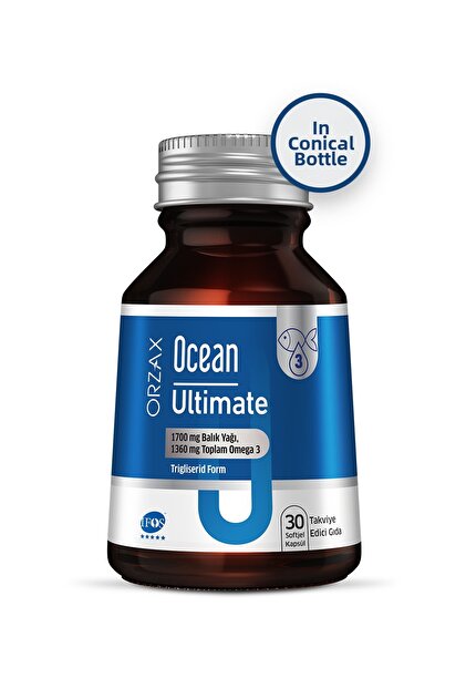 Ultimate Omega 3 Fish Oil (1360Mg Omega 3, Epa, Dha, 1700Mg Fish Oil) - 30 Soft Capsules
