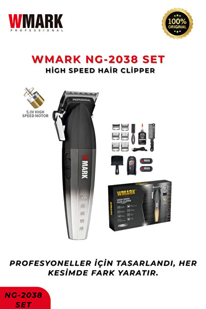 Wmark NG -2038 TIRAŞ MAKİNESİ SET - Fiyatı, Yorumları