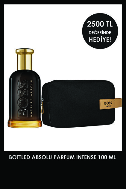 BOSS Bottled Absolu Parfum Intense 100 ml Erkek Parfüm + Çanta