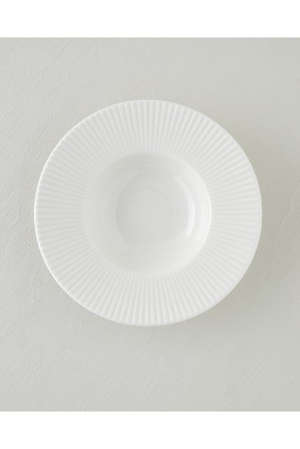 Lunara Porcelain Pasta Plate 27 cm White