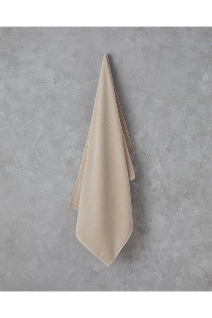Fluffy Cotton Plus Cotton Bath Towel 70X140 cm Beige