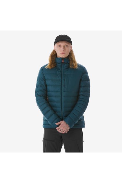 Simond Erkek Outdoor Trekking Kapüşonlu Şişme Mont - Kuş Tüyü - Mavi - mt500 -10 °C