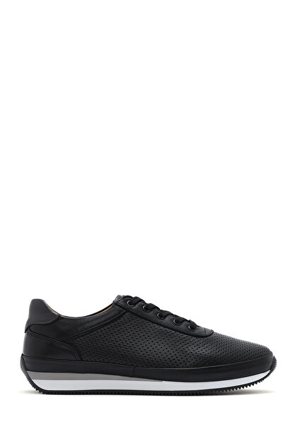 Derimod Zero Erkek Siyah Bağcıklı Kumaş Sneaker 26SFD69186F