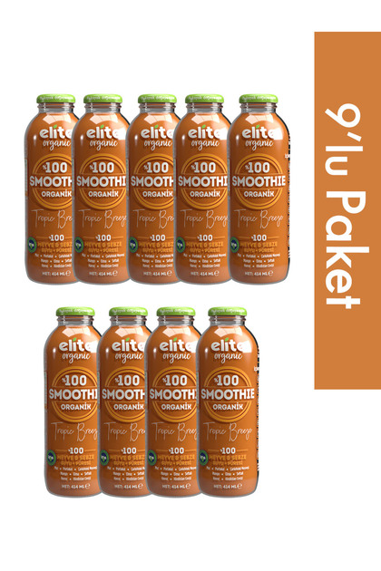 9'lu Organik Smoothie Tropıc Breeze 414 Ml