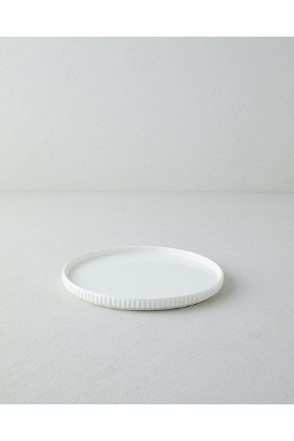 Lunara Porcelain Serving Plate 24 cm White