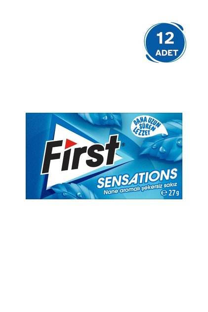 Sensations Nane Aromalı Şekersiz Sakız 27g - 12 Adet