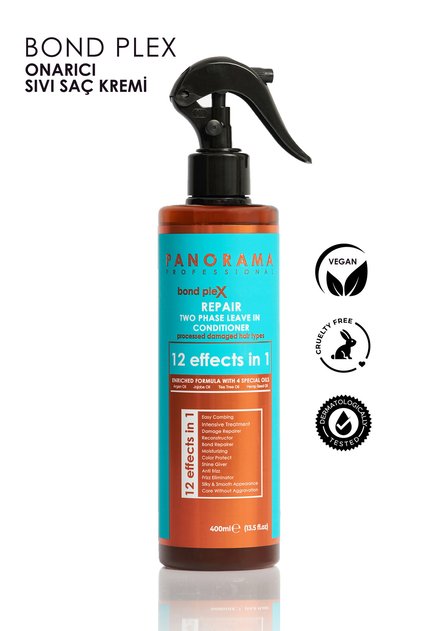Isı Koruyucu Elektriklenme Önleyici Saç Bakım Spreyi 400ml - Argan - Jojoba - Tea Tree - Seed Yağlı Doğal Formül