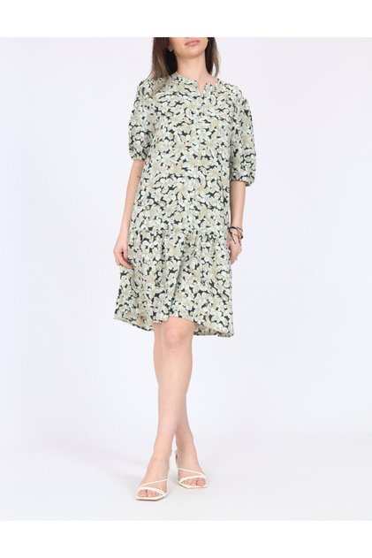 Rochie scurta, Verde