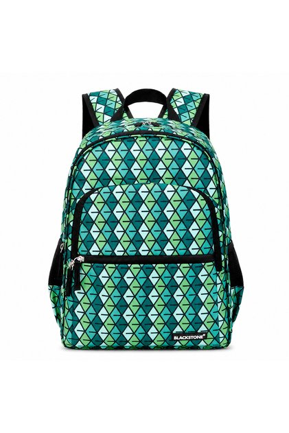 Unisex School Bag | 3 Compartments, Large Capacity, Water Resistant | Backpack for School, College & Office Use (Green)