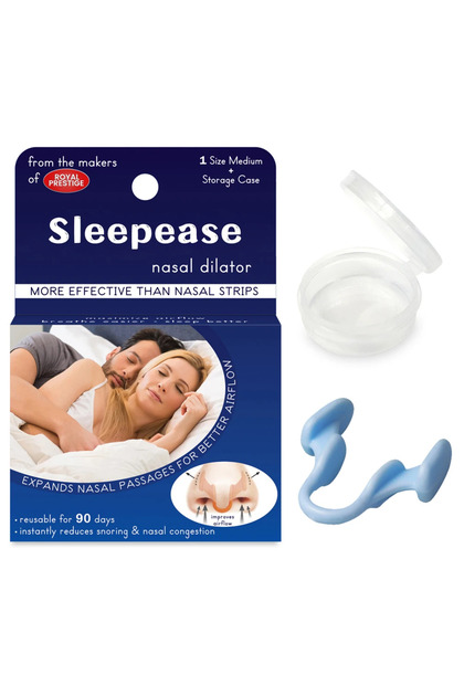 M263 Blue Snoring Nasal Dilator Stop Silicone Nose 1Pc Clip Anti Snore Aid Easy Breathe Improve Slee
